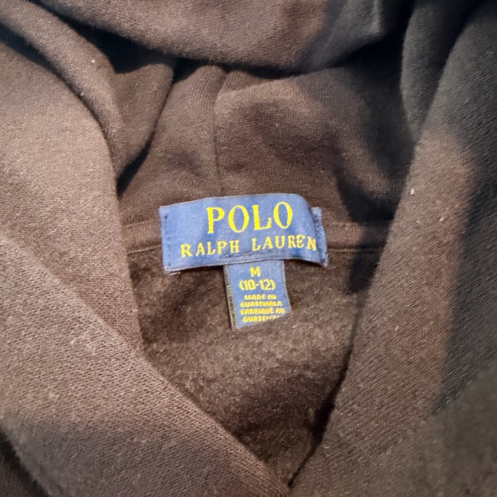 Polo by Ralph Lauren Kids Black Hoodie Lunar New Year Bear - Picture 3 of 4